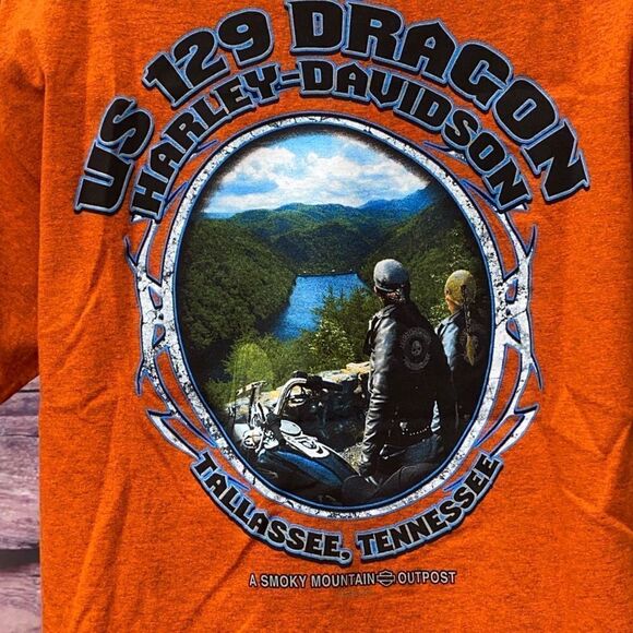 Vintage NWT HD men’s short sleeve tee size L - Picture 5 of 8